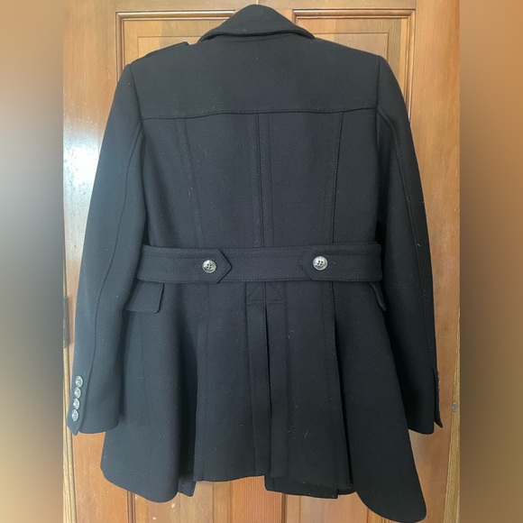 Burberry Brit Wool Peplum Peacoat - Picture 8 of 8